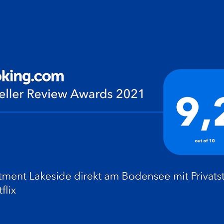 Auszeit Apartment Lakeside Mit Privatstrand FDH Exteriér fotografie